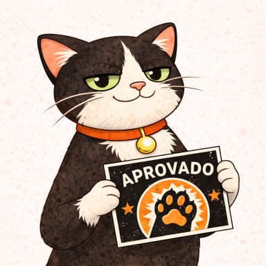 Gato atento olhando para a câmera